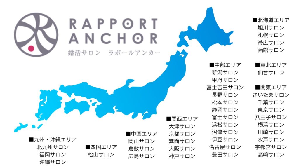 全国のラポールアンカー31店舗